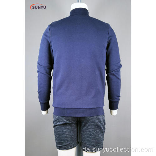 Mænds Standcollar Longsleeve Frakke